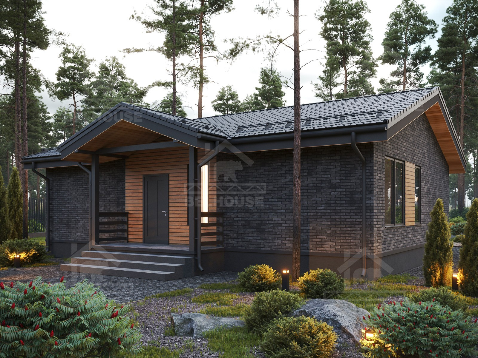 Каркасный дом, проект №373