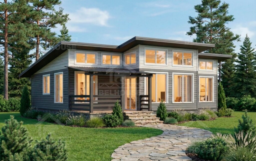 Каркасный дом, проект №377