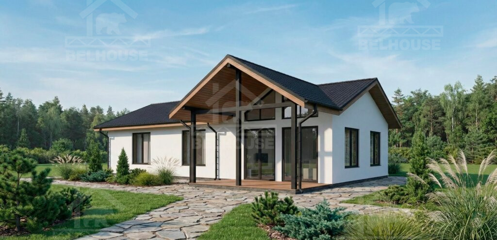 Каркасный дом, проект №378