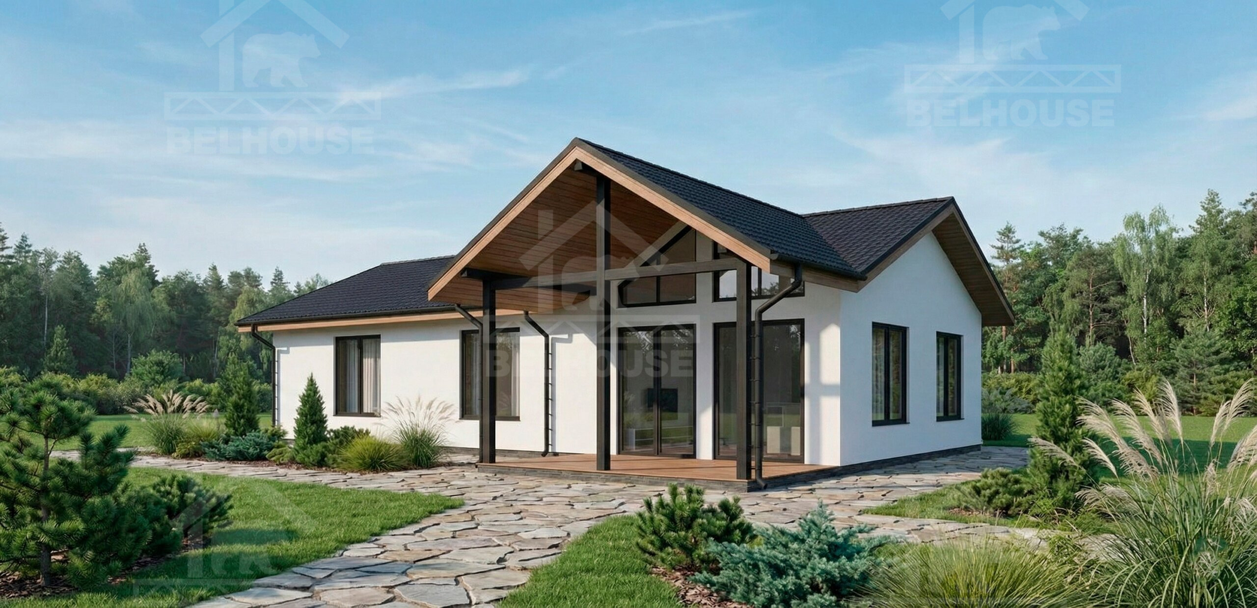 Каркасный дом, проект №378