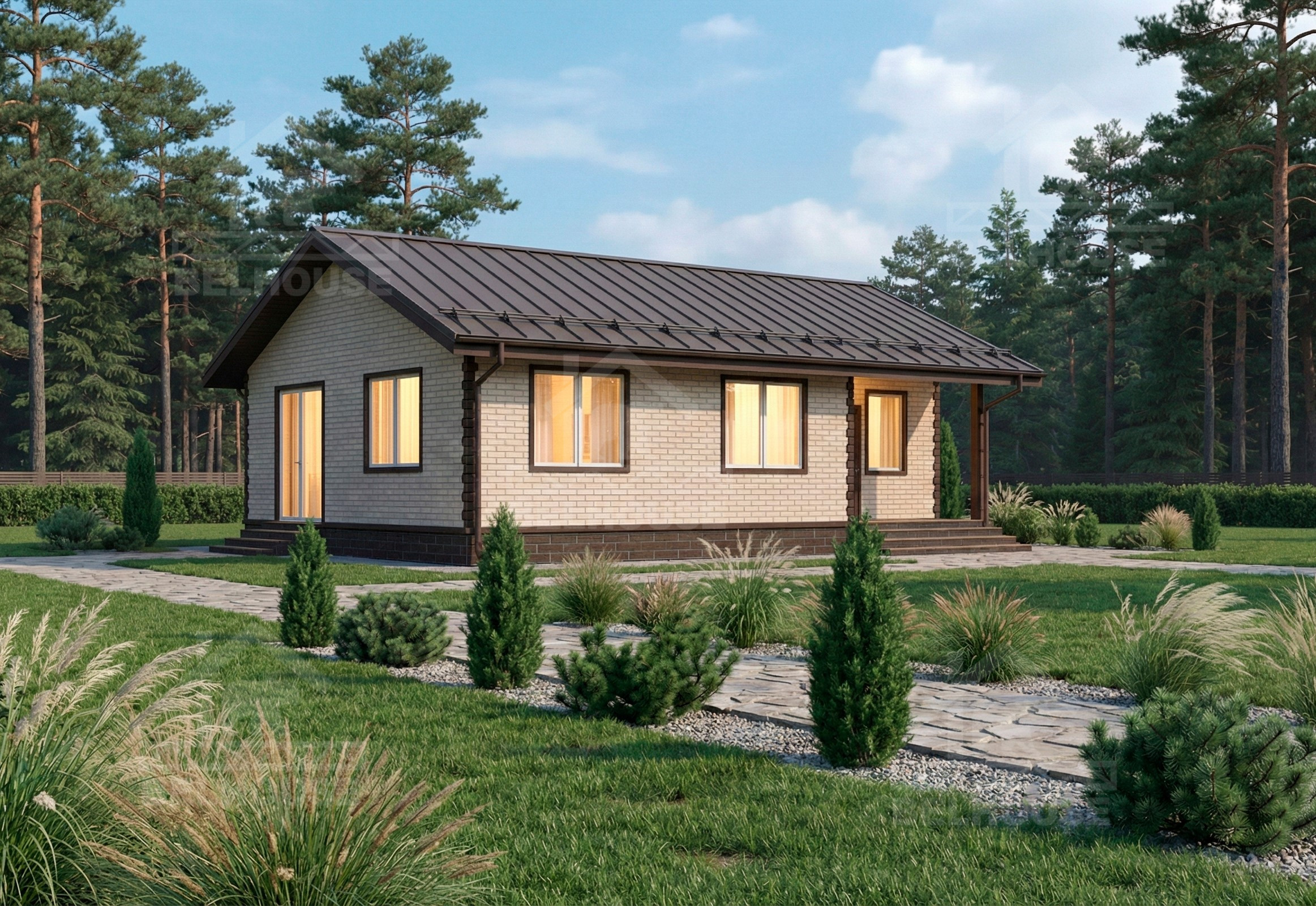 Каркасный дом, проект №379