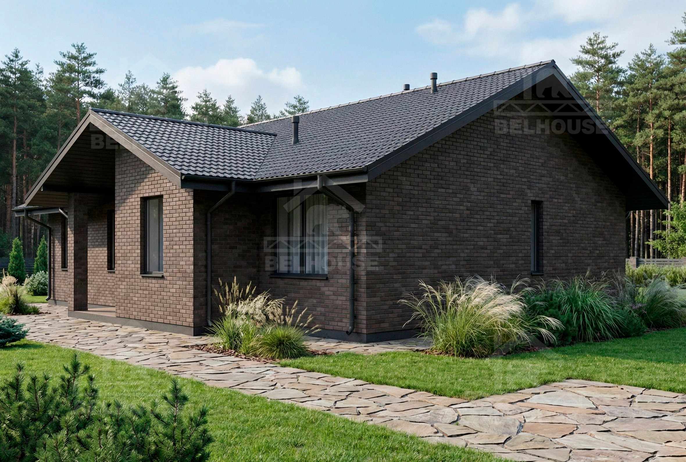 Каркасный дом, проект №381