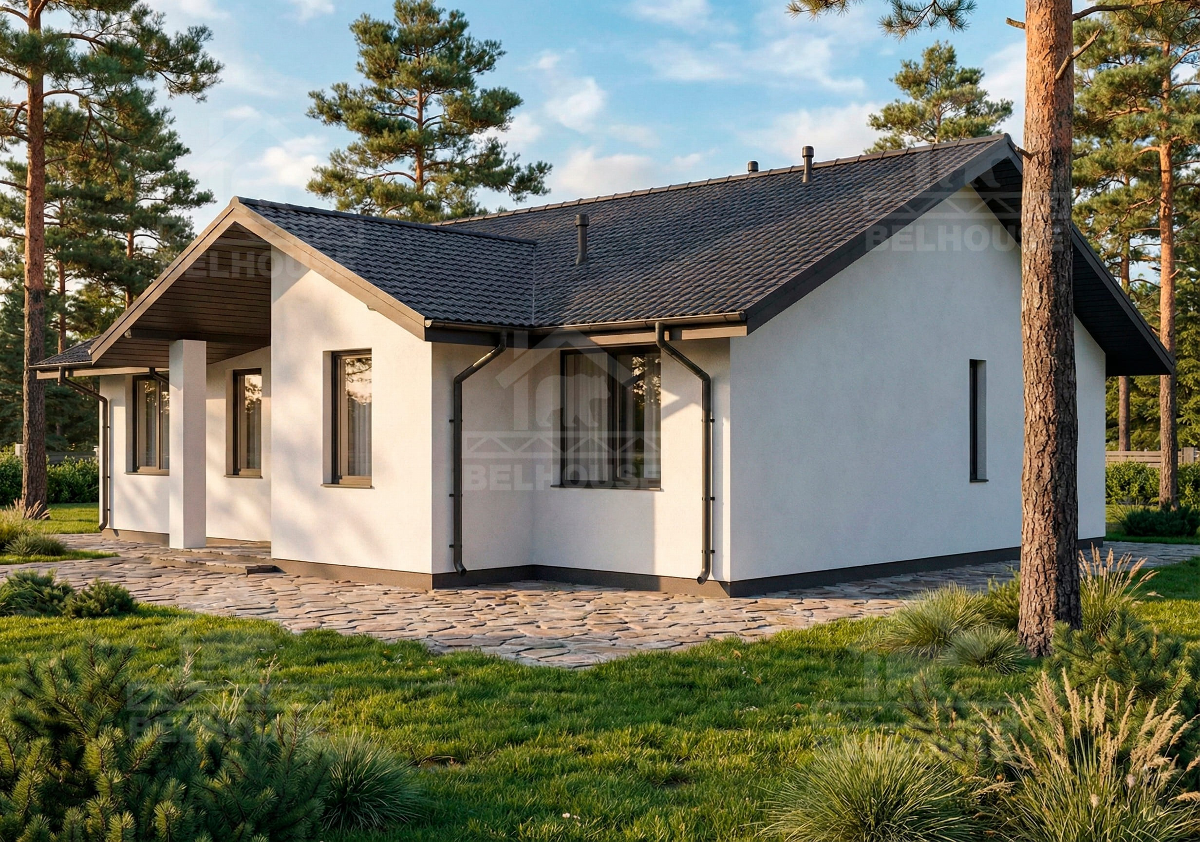 Каркасный дом, проект №382