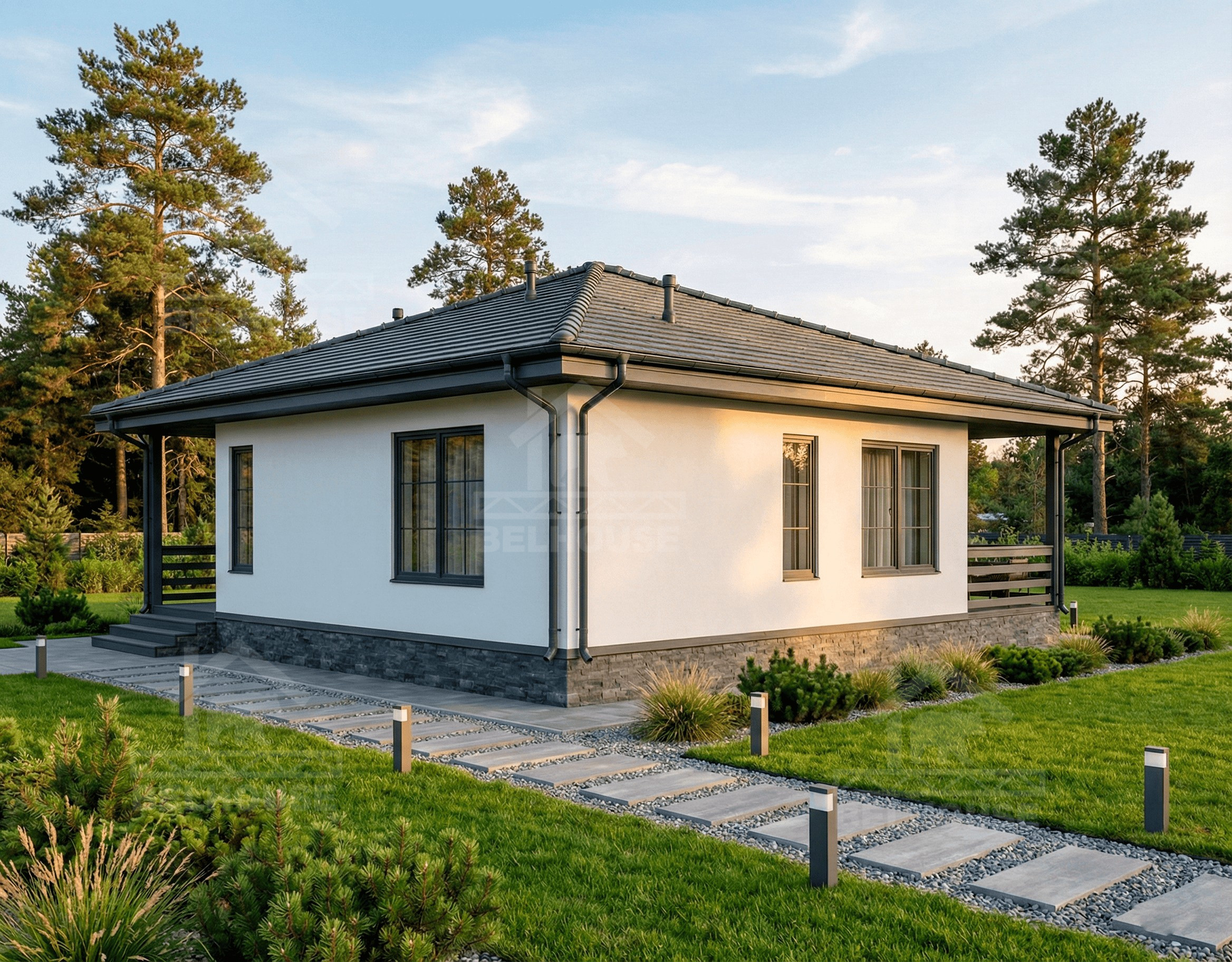 Каркасный дом, проект №383