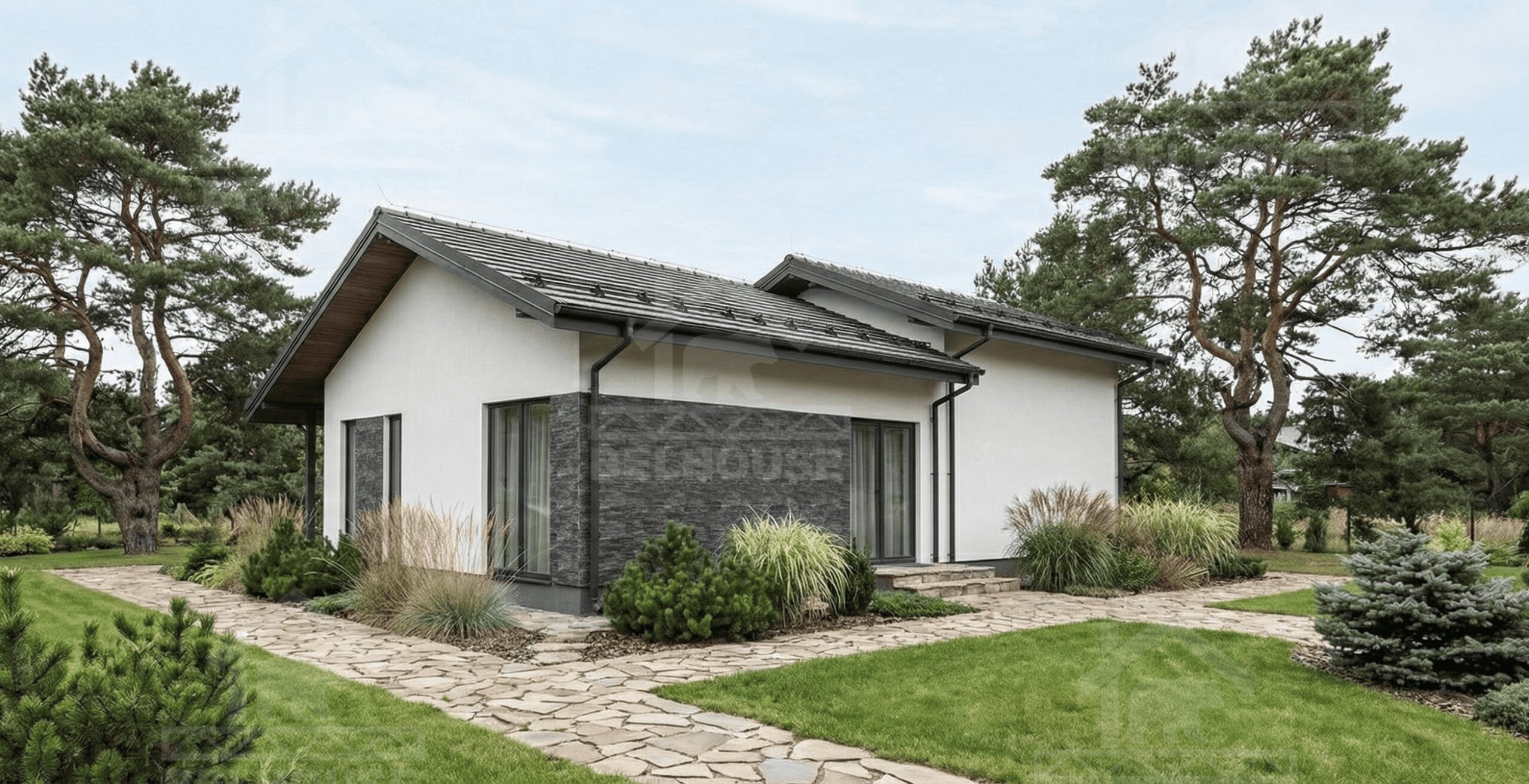 Дом из газобетона, проект №7к