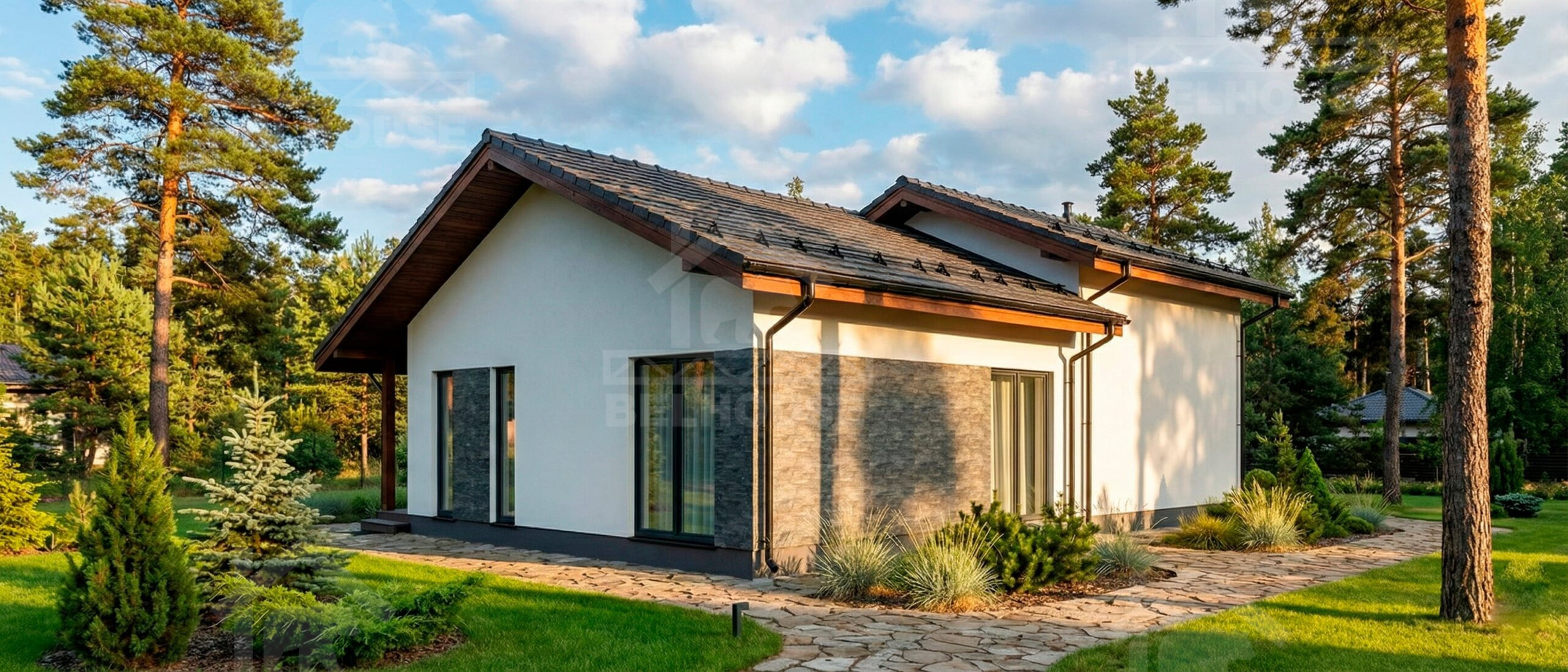 Дом из газобетона, проект №7к