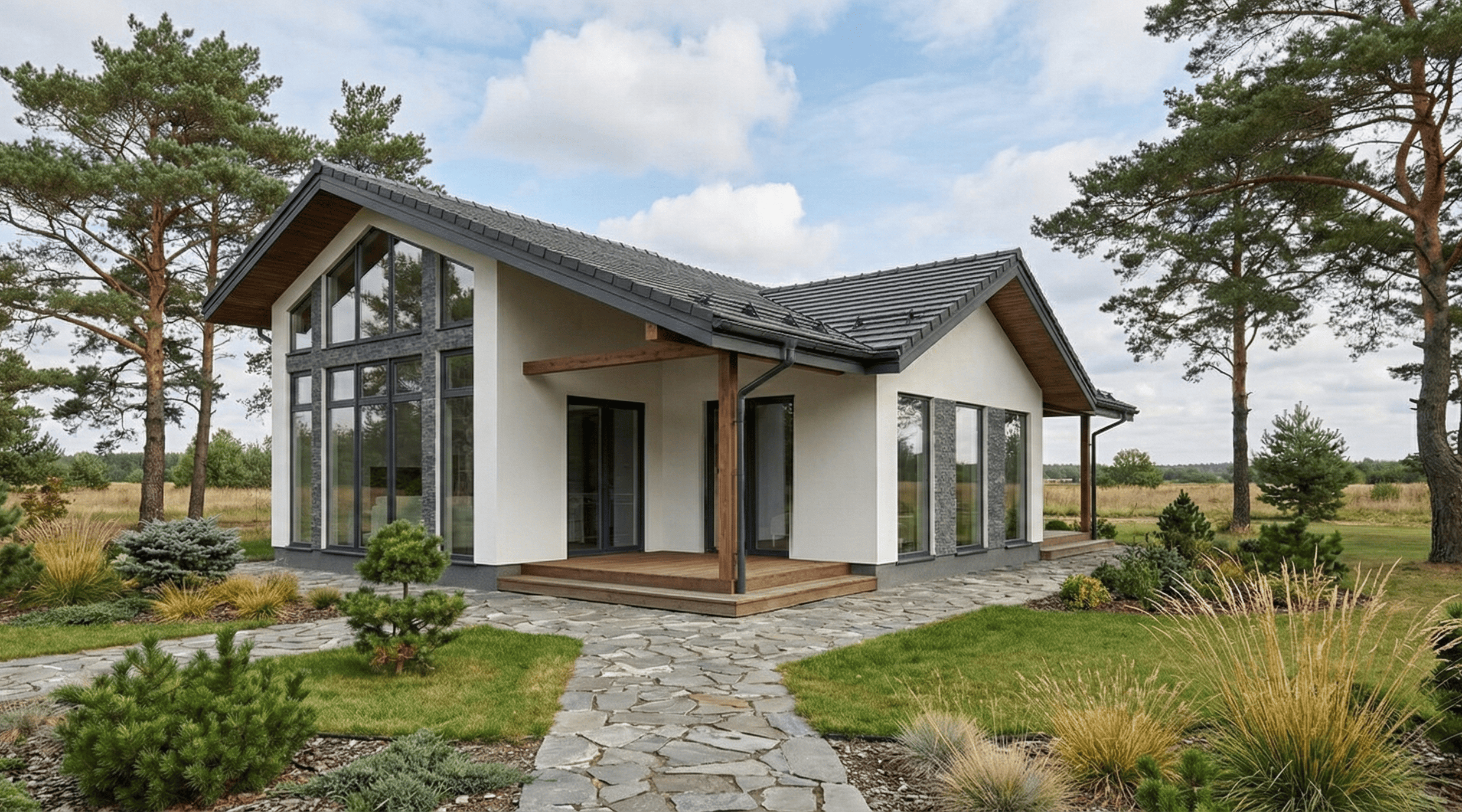 <p>54-й км МКАД,Московская область, Одинцовский городской округ, деревня Марфино, вл110, Выставка домов «Малоэтажная страна Марфино», дом №7.</p>
